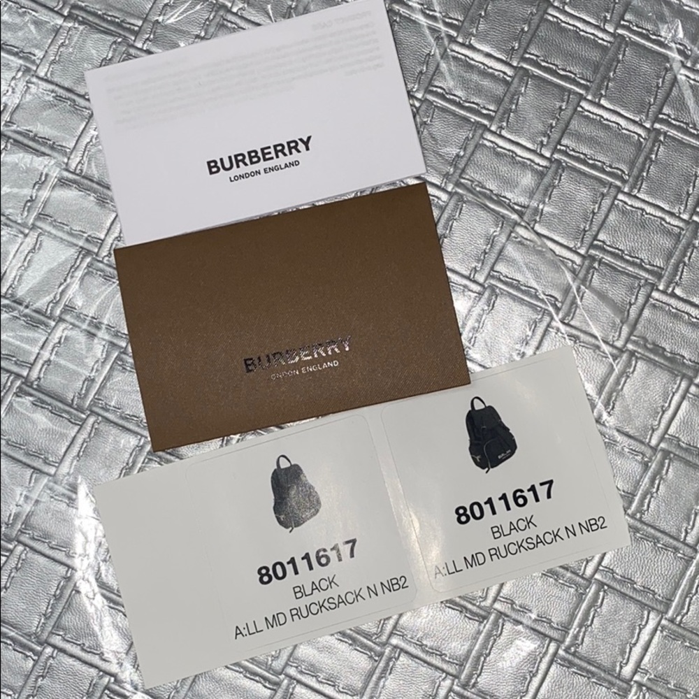 Burberry Nylon Medium Drawstring Backpack - image 4